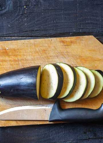 Aubergine koken