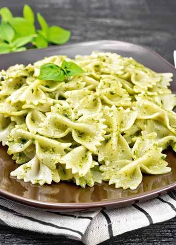 Farfalle koken