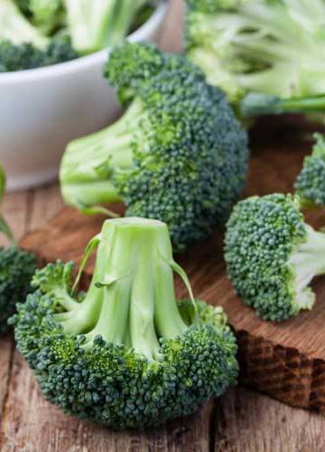 Hoeveel broccoli per persoon?