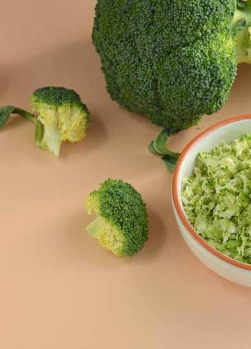 Broccolirijst maken