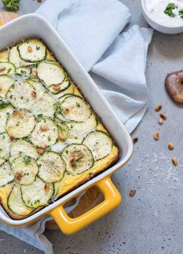 Courgette ovenschotel