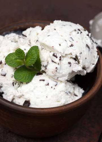 Stracciatella ijs maken