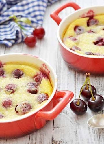 Clafoutis met kersen