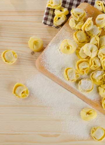 Tortellini koken