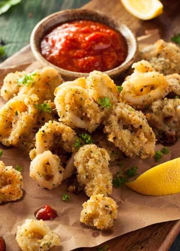 Calamares bakken