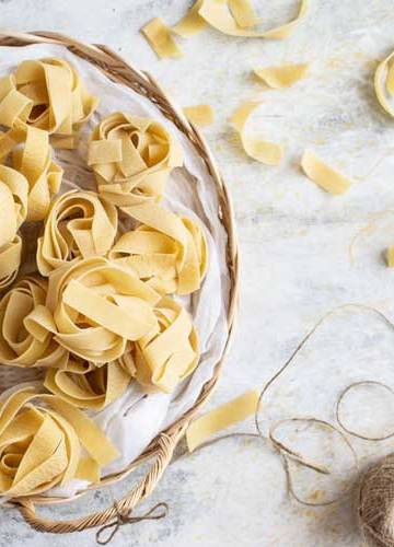 Pappardelle koken