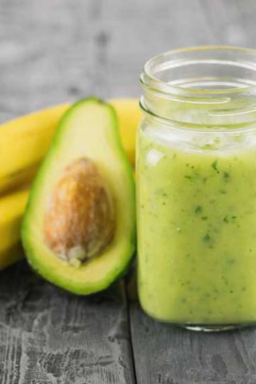 Avocado banaan smoothie maken