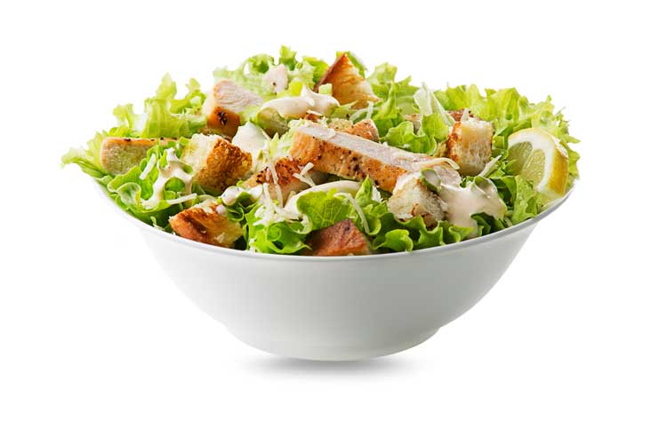 Caesarsalade met kip