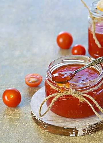 Tomatenjam maken